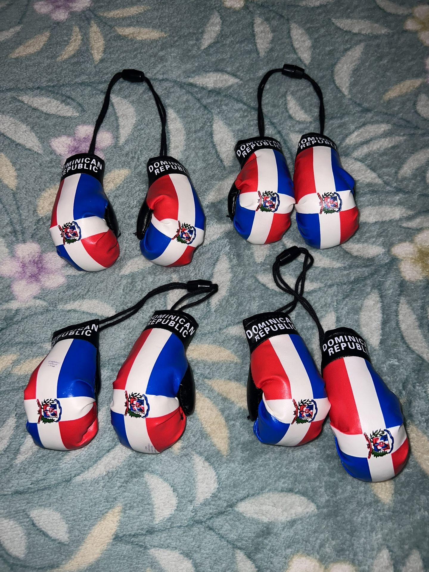 Sale! 4.pairs Dominican Republic Mini Car Boxing Gloves