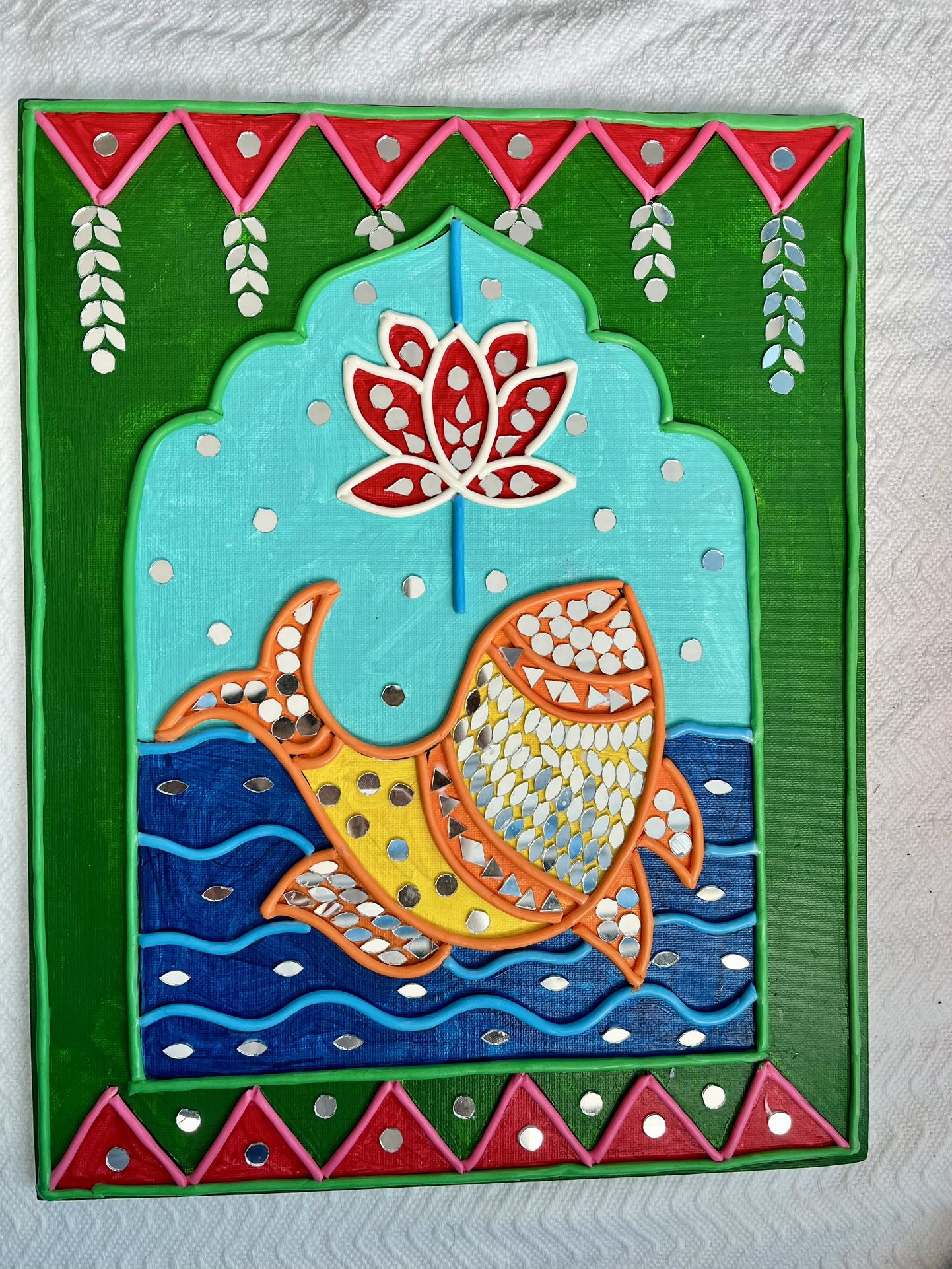 Paintings - Different Styles (some are watercolor, some Lippan Art)