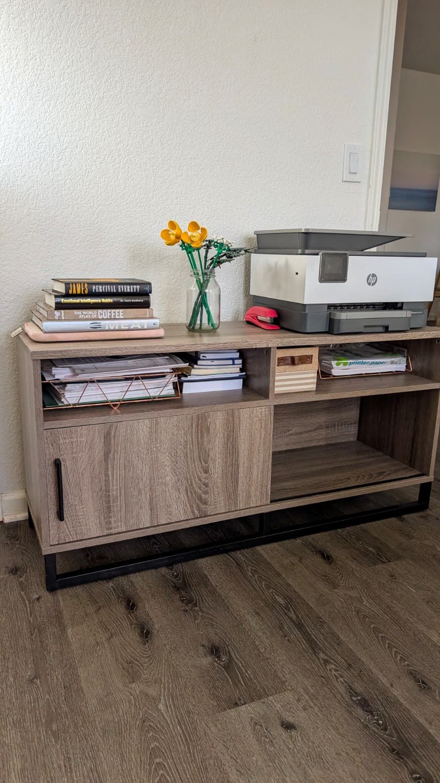 Modern Wood Storage Cabinet / Media Console – 47.5” Wide – Great Condition