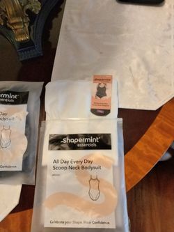 Shapermint Essentials 2xl Scoop Neck Bodysuit