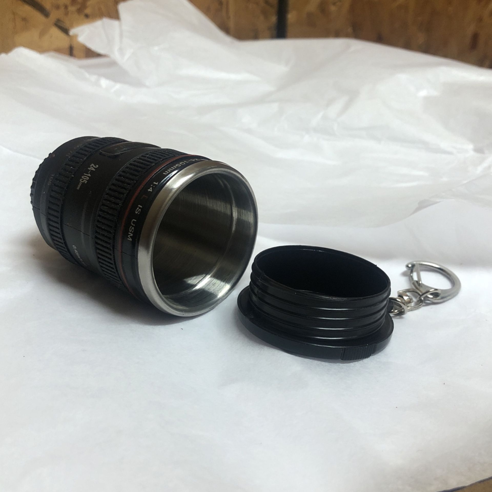 Camera Lens Stash Can