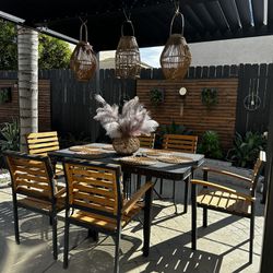 Outdoor Dining Table Set 