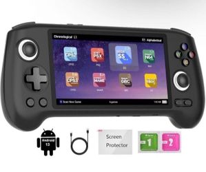 RG556 Retro Handheld Game Console, Android 13 System Unisoc T820 Processor 5.48 Touch Inch AMOLED screen 550