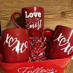 Custom Mugs Set For Valentine's Day