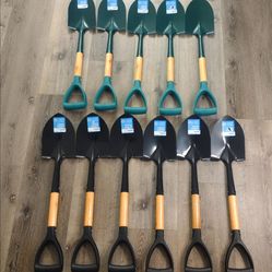 New garden shovels