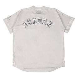 Nike Jordan Jsw Flight Mesh Jersey Shirt Mens Large L White Air 23 Travis Scott