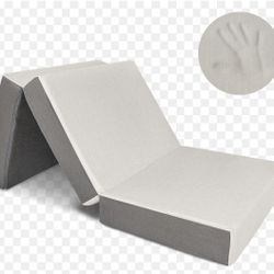 Brand New Milliard 6 Inch TRI Fold Mattress