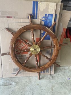 Captains; Sail Boat Wheel