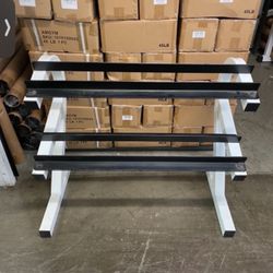 2 Tier Solid Steel Dumbbell Weight Rack…. Home Gym Fitness…. $60 Price is Firm!!!