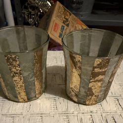 Pair Of Candle. Votives