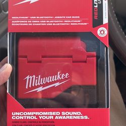 Milwaukee RedLithium USB Bluetooth Ear Buds 