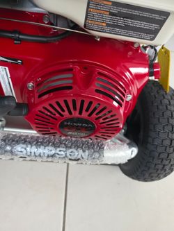 Honda GX390 pressure washer