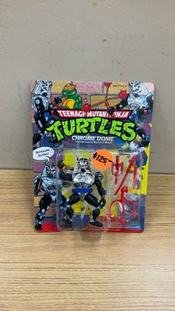 TEENAGE MUTANT NINJA TURTLES CHROME DOME THE MECHANICAL MASTER OF METAL.