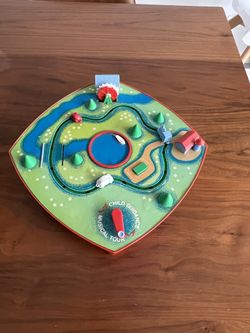 Working Vintage Musical Town Volkswagen (looking) Toy As Is