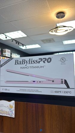 BaBylissPRO Nano Titanium Flat Iron Limited Edition