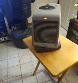 Electric Rotating Space Heater for a Room