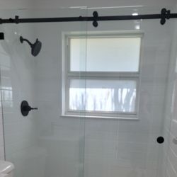 Sliding Frameless Shower Door