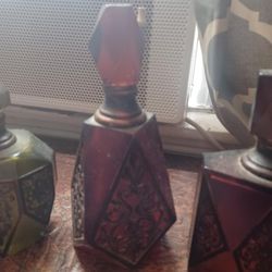 Antique Perfume Glasses