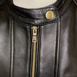Leather jacket