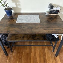 Dining Table With Benches- Pickup End Of July!!