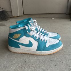 Nike Air Jordan 1 Mid Aquatone 