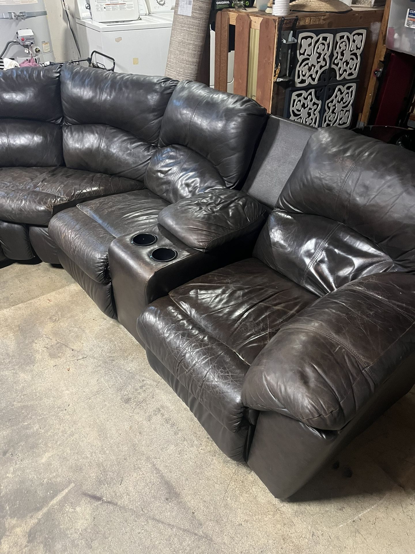3 Recliner Couch 