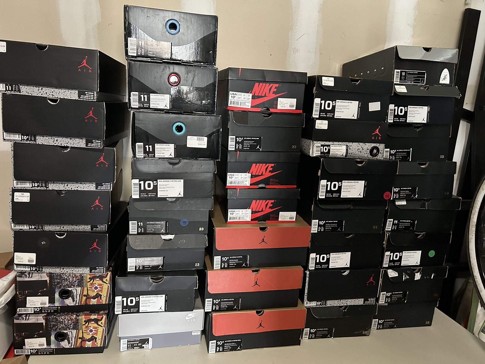 Huge Retro Jordan Collection