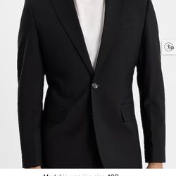 42R Black Men’s suit jacket (2) NWT