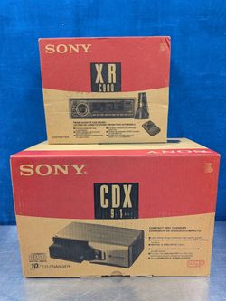 Sony CDX-91 and Sony XR-C900