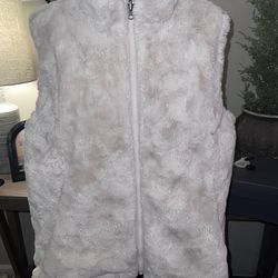 Women’s Plus Size Faux Fur Vest Size XL 