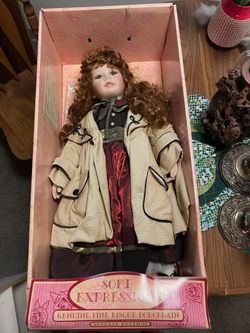 Bisque Porcelain Doll