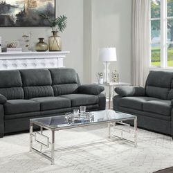 🚚Ask 👉Sectional, Sofa, Couch, Loveseat, Living Room Set, Ottoman, Recliner, Chair, Sleeper. 

✔️In Stock 👉Holleman Dark Gray Living Room Set