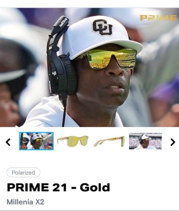 Coach Prime Sunglasses - 21 GOLD