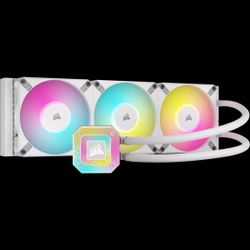 iCUE H150i ELITE CAPELLIX XT Liquid CPU Cooler, White
