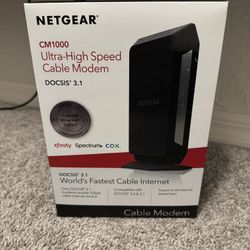 Netgear Cable Modem DOCSIS 3.1 (CM1000)