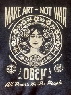 OBEY "Make Art Not War" Pullover Hoodie