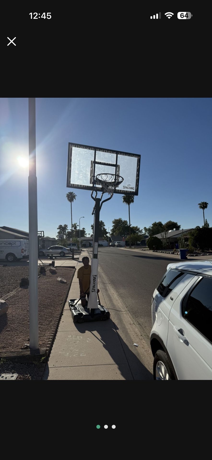 Outdoor Basketball Hoop