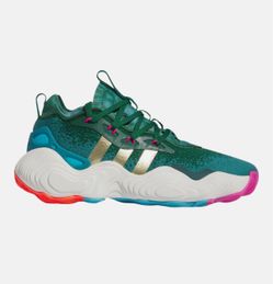 New!!!  adidas Trae Young 3 sneakers Adidas Basketball Sneakers Green Multicolor