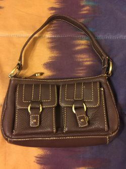 Chaps leather purse