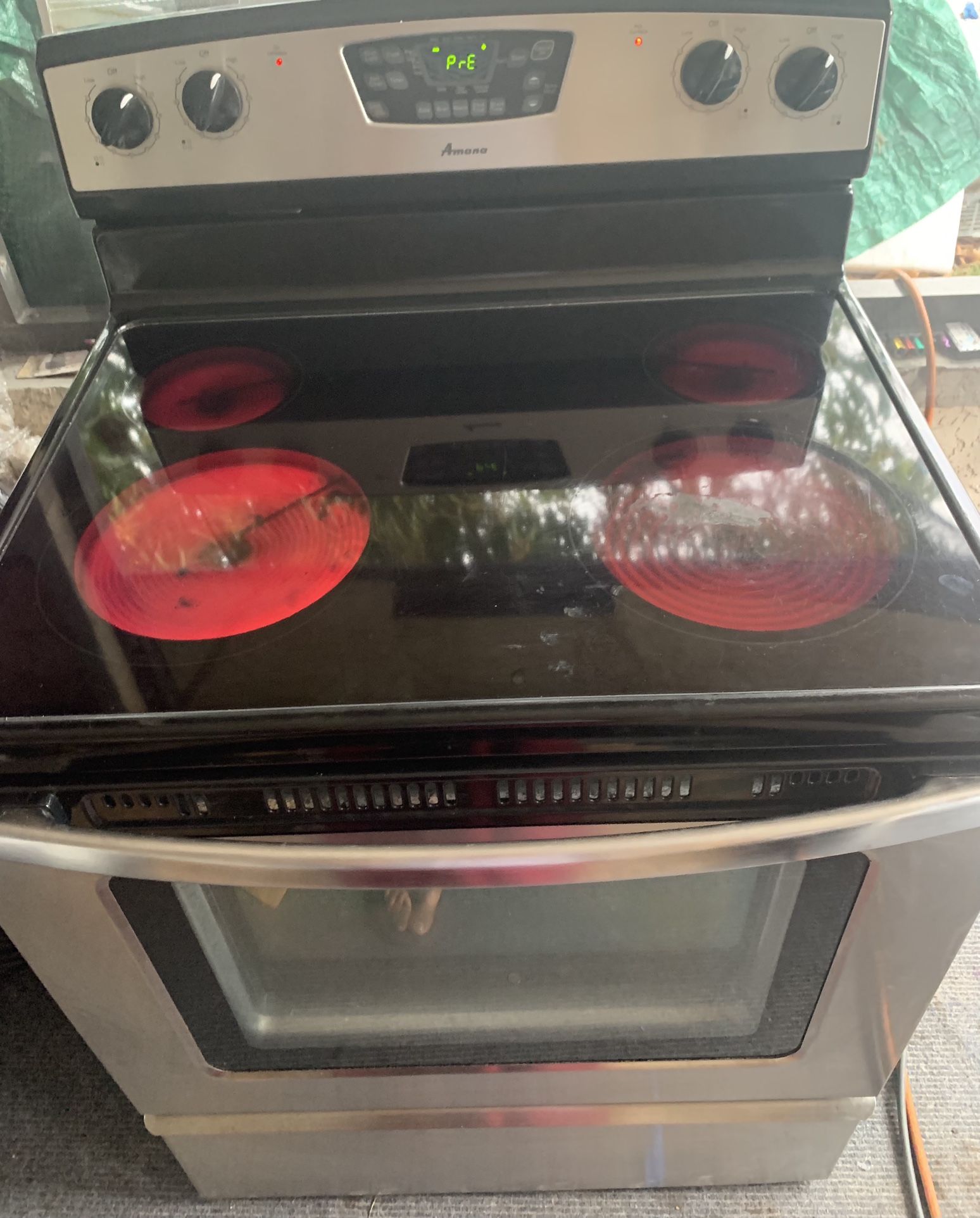 Amana Stove /oven -Stainless steel for Sale in Pompano Beach, FL - OfferUp
