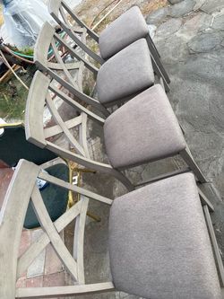 Sillas de banco $45