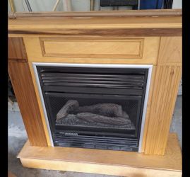 Gas FIREPLACE Used
