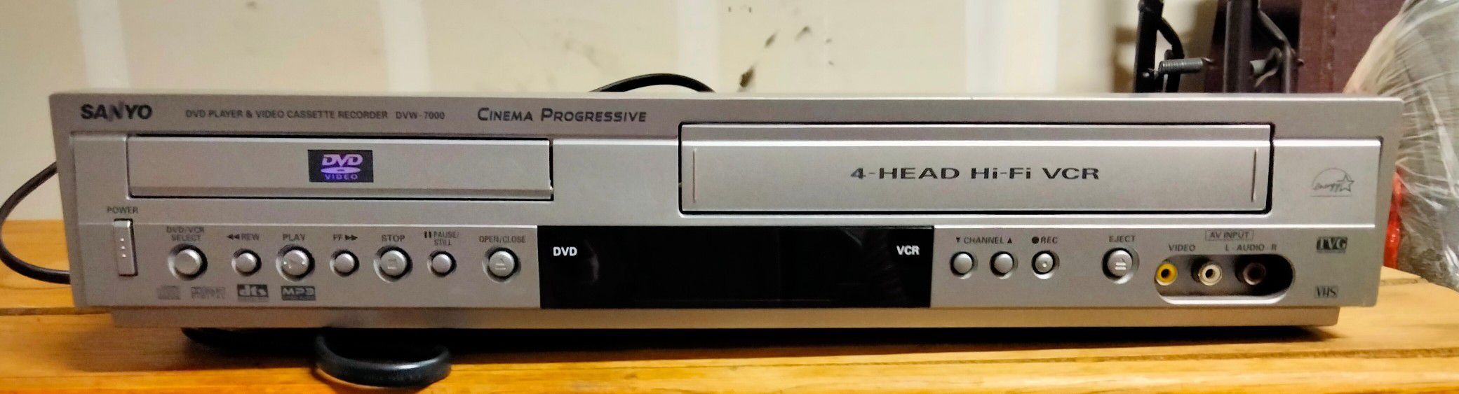  DVD/VCR + More