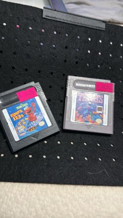 2 game gba game carts Tetris