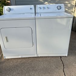 Whirlpool Washer And Dryer Electric Both Working Great 