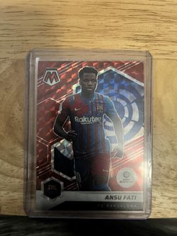 Red Mosaic Ansu Fati 