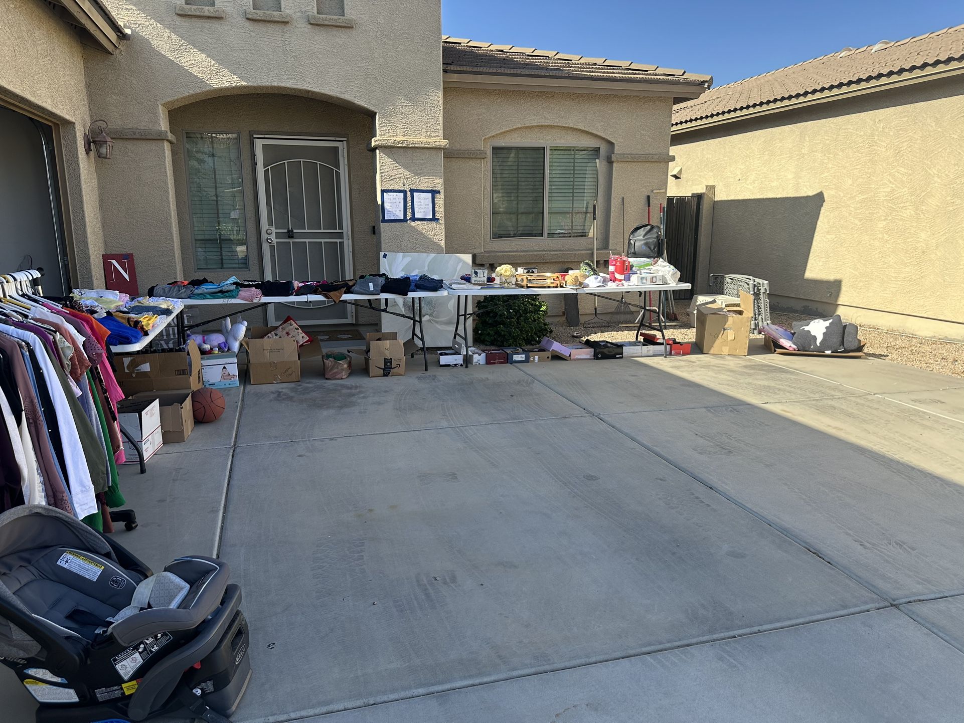 Yard sale 6/8