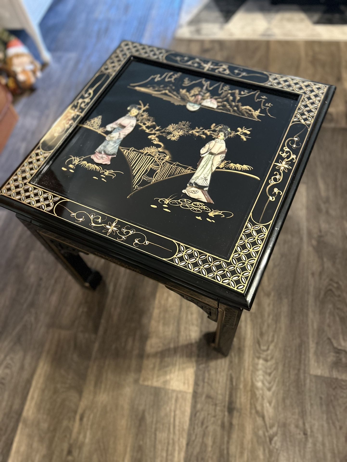 Asian Side Table