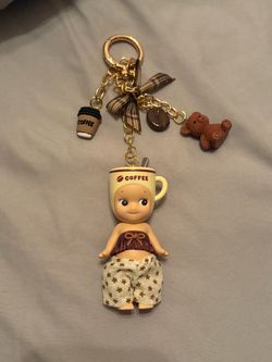 Coffee Sonny angel keychain