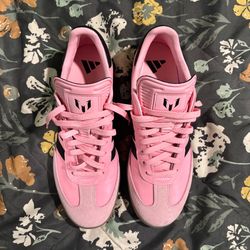Pink Samba Messi Shoes